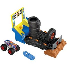 Mattel Hot Wheels Monster trucks aréna: Závodná výzva herný set