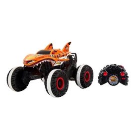 Mattel Hot Wheels R/C Monster Truck 1:15 Tygrí Žralok