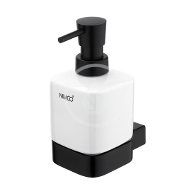Nimco Kibo Dávkovač mydla keramický s držiakom 250ml Ki-14031K-T-90