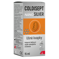 Alpen Pharma Coldisept NanoSilver Ušné kvapky 15ml