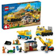 Lego City 60391 Stavebná dodávka a demolačný žeriav - cena, srovnání