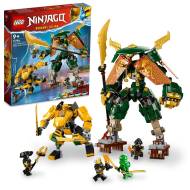 Lego Ninjago 71794 Lloyd, Arin a ich tím nindžovských robotov - cena, srovnání