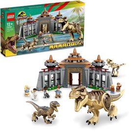Lego Jurassic World 76961 Stredisko pre návštevníkov: útok T-rexa a raptora