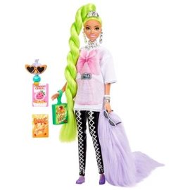 Barbie Extra - Neónovo-zelené vlasy