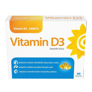Sirowa Vitamín D3 2000 IU 60tbl - cena, srovnání