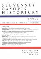 Slovenský časopis historický  1/2022 - cena, srovnání