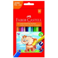 Faber Castell Pastelky Extra JUMBO 12 farieb - cena, srovnání