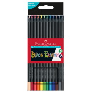 Faber Castell Pastelky Black Edition 12 farieb