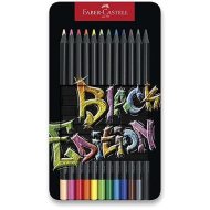 Faber Castell Pastelky Black Edition v plechu 12 farieb - cena, srovnání