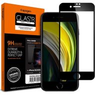 Spigen Glass FC HD Black iPhone SE 2022/SE 2020/8/7 - cena, srovnání