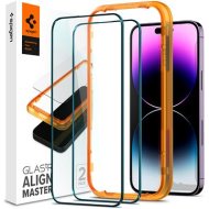 Spigen Align Master 2 Pack FC Black iPhone 14 Pro Max - cena, srovnání