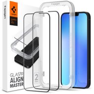 Spigen Align Master 2 Pack FC Black iPhone 14/13 Pro/13 - cena, srovnání