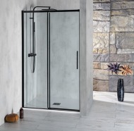 Polysan sprchové dvere LINE BLACK AL3912B - cena, srovnání