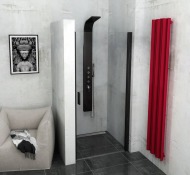 Polysan sprchové dvere ZOOM LINE BLACK ZL1280B - cena, srovnání