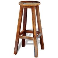Shumee Barová stolička masívne recyklované drevo 241647 - cena, srovnání