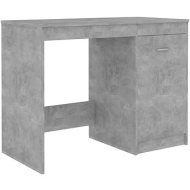 Shumee Písací stôl betónovosivý 100 x 50 x 76 cm - cena, srovnání