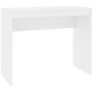 Shumee Písací stôl biely 90 x 40 x 72 cm drevotrieska - cena, srovnání