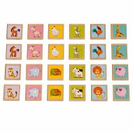 Lucy&Leo 133 Zvieratká - drevené detské pexeso 24 kartičiek - cena, srovnání