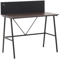 Beliani Stôl tmavé drevo 100 x 50 cm HASTINGS - cena, srovnání