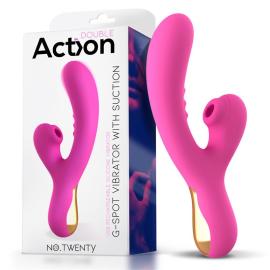 Action No. Twenty G-Spot Vibe with Clitoris Sucker
