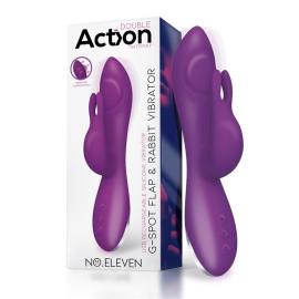 Action No. Eleven Vibrator with Bunny
