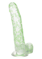 California Exotic Novelties I Leaf Dick Glow Dildo - cena, srovnání