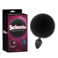 Chisa Senuelo Small Bunny Tail Butt Plug - cena, srovnání