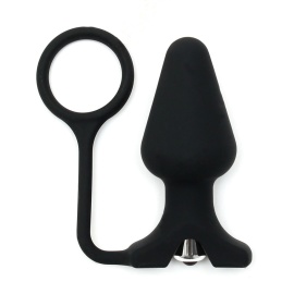 Rimba Silicone Butt Plug with Cockring