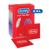 Durex Feel Thin Mix 40ks - cena, srovnání