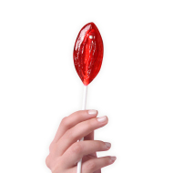 Secret Play Strawberry Pussy Lollipop 30g - cena, srovnání