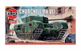 Airfix Classic Kit VINTAGE tank A01304V - Churchill Mk.VII