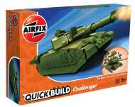 Airfix Quick Build tank J6022 - Challenger Tank - zelená - cena, srovnání