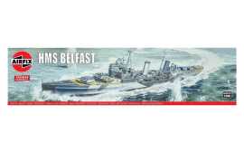 Airfix Classic Kit VINTAGE loď A04212V - HMS Belfast (1:600)