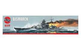 Airfix Classic Kit VINTAGE loď A04204V - Bismarck