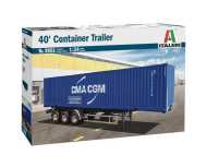 Italeri Model truck 3951 - 40’ Container Trailer - cena, srovnání