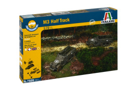Italeri Fast Assembly military 7509 - M3A1 HALF TRACK