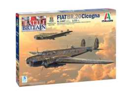 Italeri Model letadlo 1447 - Fiat BR.20 Cicogna