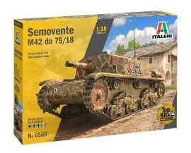 Italeri Model military 6569 - Semovente M42 da 75/18