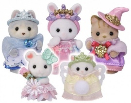 Sylvanian Family Baby princeznej, 5 figúrok