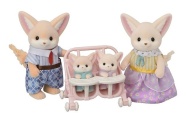 Sylvanian Family Rodina líšiek Fenek s dvojčatami - cena, srovnání