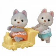 Sylvanian family Dvojičky Husky - cena, srovnání