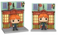 Funko POP Deluxe: HP Diagon Alley - Quidditch Supplies Store w/Ron - cena, srovnání