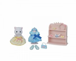 Sylvanian Family Šaty a ozdoby pre princezné s mačiatkom