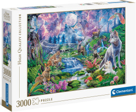 Clementoni Puzzle 3000 Moonlit Wild