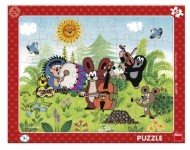 Dino Puzzle Krtko a kapela 40ks - cena, srovnání