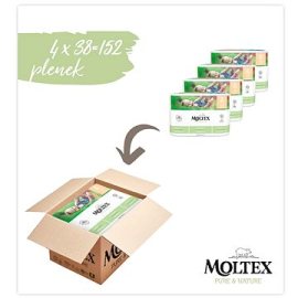 Moltex Pure & Nature Mini 3-6kg 4x38ks