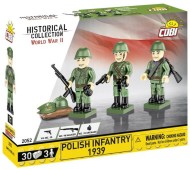 Cobi 3 figurky s doplňky Polská pěchota 1939 - cena, srovnání