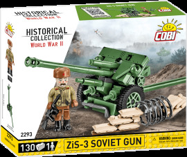 Cobi 2293 II WW ZiS 3 Soviet gun
