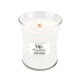 WoodWick Island Coconut Medium Candle 275g