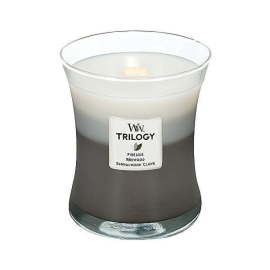 WoodWick Trilogy Warm Woods Medium Candle 275g